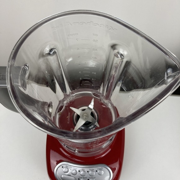 Kitchenaid Red Blender KSB560ER0 5 Speed Mixer + 56oz Pitcher Tested - Picture 5 of 16